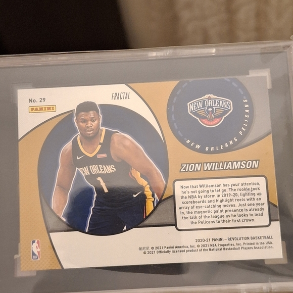 Panini Revolution Vortex Card with Black and Gold Accents - Picture 5 of 5